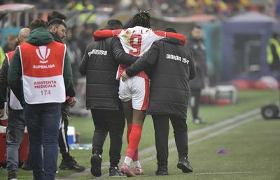 Cât va lipsi Karamoko de la Dinamo, după ce a ieșit pe targă în meciul cu FC Argeș: Andrei Nicolescu a dat toate detaliile