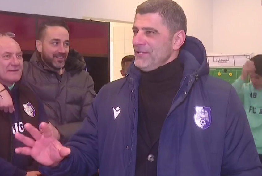 Dani Coman, în vestiar după Dinamo - FC Argeș