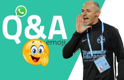 WhatsApp Q&A » Bogdan Andone a intrat în provocarea GSP și a răspuns prin emoticoane unor întrebări altfel