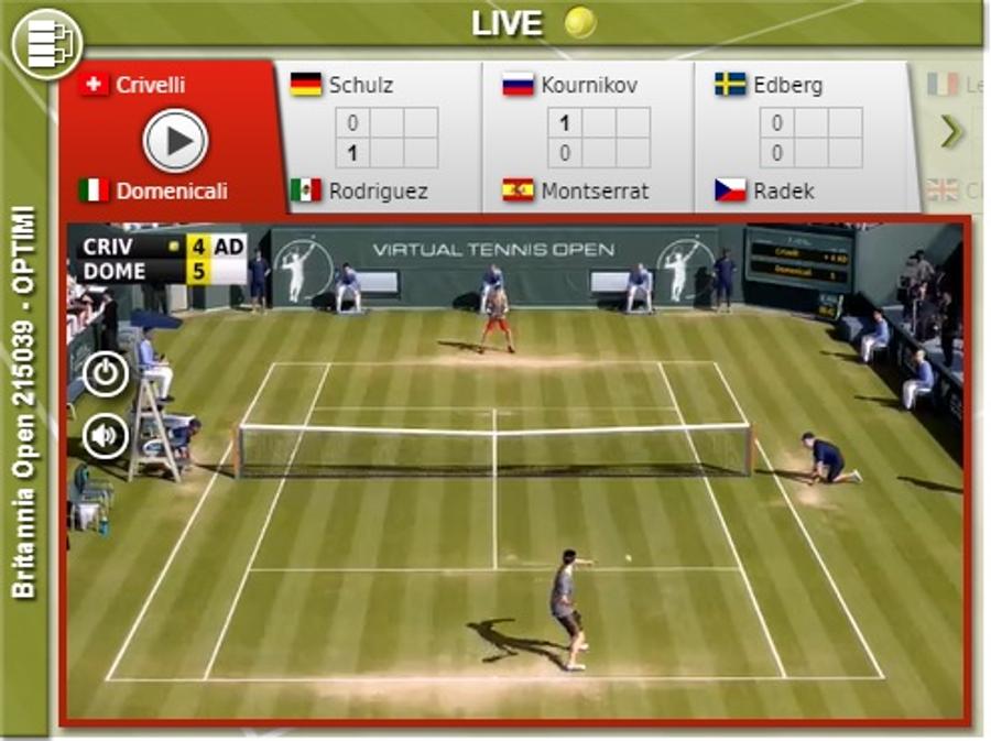 Cum funcționează turneele de tenis virtual? Ai statistici, transmisiuni live și poți să îți faci bilete de pariuri!