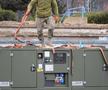 VIDEO Armata a intrat pe stadion la Constanța » Arena, transformată de urgență în spital modular pentru COVID-19