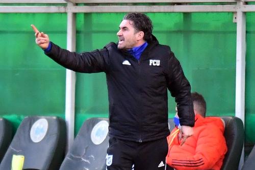 Ovidiu Stîngă a rezistat doar trei partide pe banca lui FC U Craiova. FOTO: Raed Krishan
