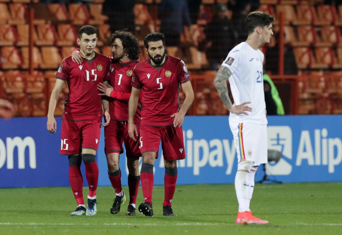 Armenia - România 2-3 / preliminarii Campionat Mondial 2022 - 31.03.2021 / Reuters