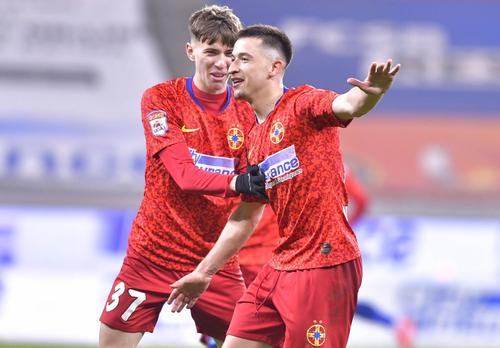 Olimpiu Moruțan și Octavian Popescu la FCSB, foto: Imago