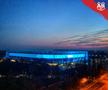 Stadionul Steaua, din Ghencea, surprins noaptea / FOTO: canpower.ro