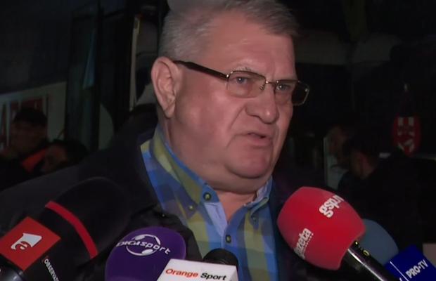 Iuliu Mureșan îi acordă toate meritele lui Uhrin: „Eu merg des la antrenamente. Asta mi-au spus jucătorii”