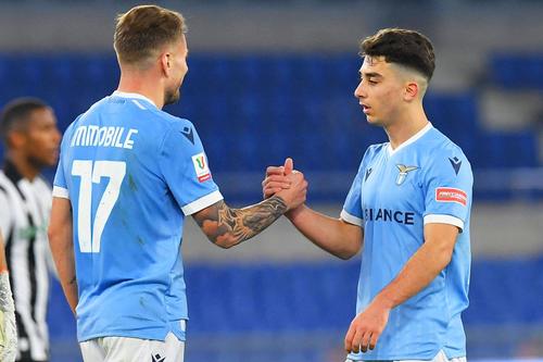 Raul Moro, alături de Ciro Immobile // foto: Imago Images