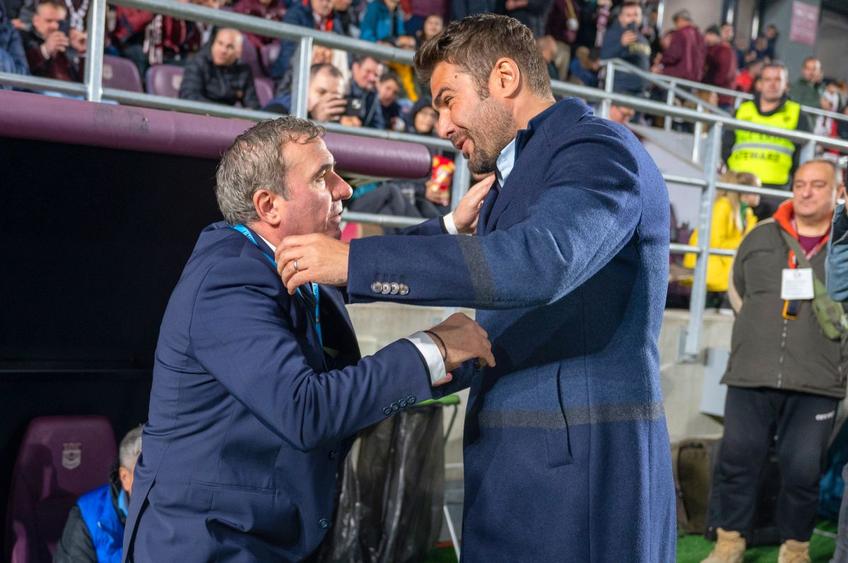 Farul - Rapid 1-1 » Gică Hagi, managerul dobrogenilor, a vorbit la finalul partidei și despre întâlnirea cu Adrian Mutu.