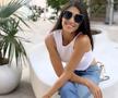 Sorana Cîrstea, după ce a părăsit turneul de la Miami în semifinale / Sursă foto: Facebook