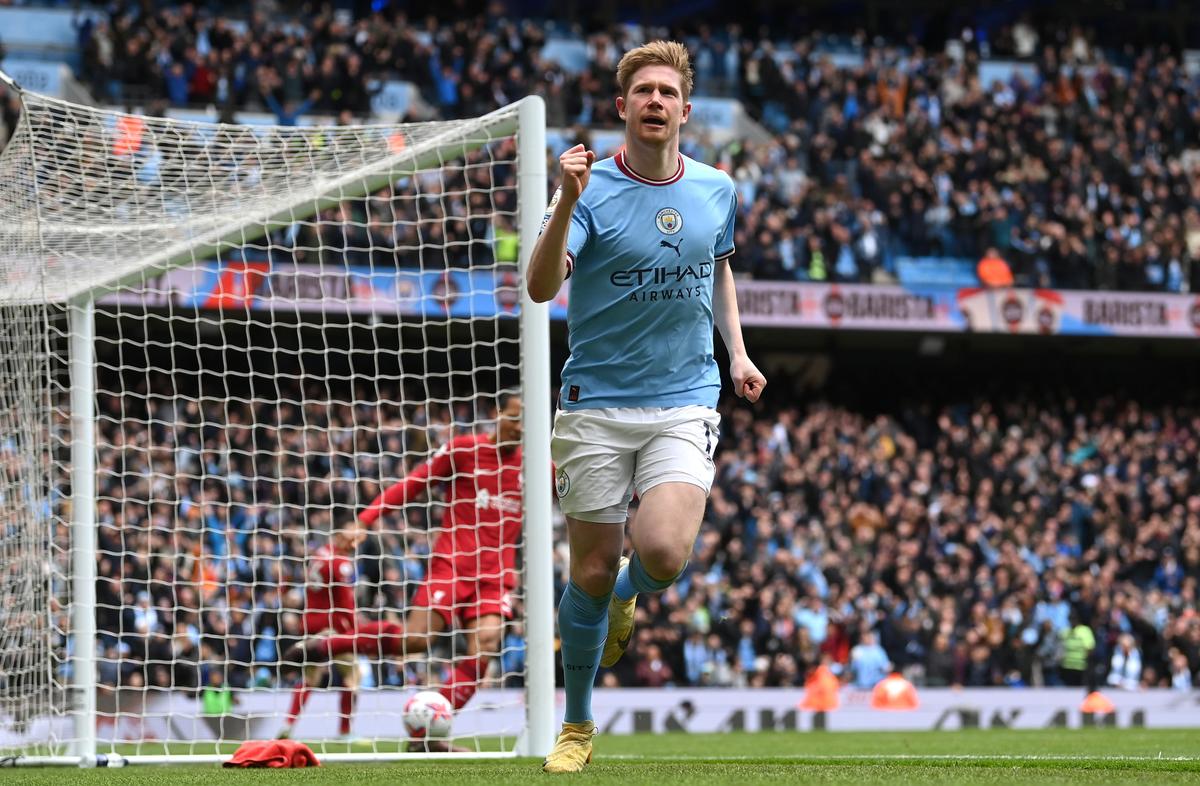 Manchester City - Liverpool 4-1 » Chiar și fără Haaland, trupa lui Guardiola revine de la 0-1 și își spulberă rivala