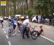 O tânără spectatoare a fost accidentată grav în Turul Flandrei, dar viața ei nu a fost pusă în pericol