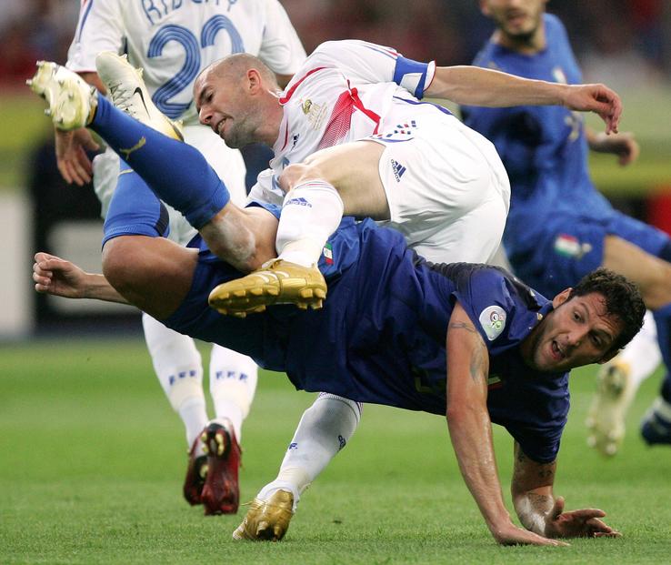 Zinedine Zidane - Marco Materazzi / Foto: Imago
