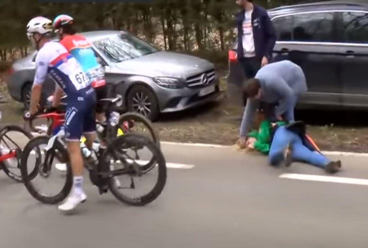 Accident grav în Turul Flandrei