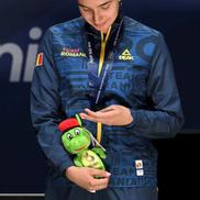 Ilinca Pantiș pe podium - Scrimă sportivi studenți în străinătate
