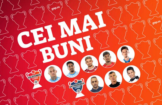 Votează AICI „Jucătorul lunii” și „Antrenorul lunii”! » Iată nominalizații pentru martie 2024
