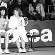 Virginia Ruzici și Mima Jausovec în 1978 Foto: Imago