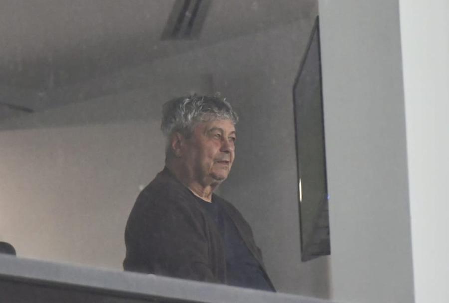 Mircea Lucescu, la Dinamo - Petrolul/ foto Cristi Preda (GSP) Mircea Lucescu, pe stadion la Dinamo - Petrolul: cum a fost posibil