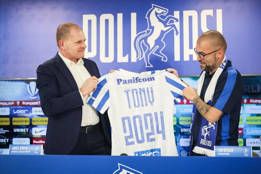 Cornel Șfaițer și Tony da Silva, Poli Iași (foto: Ovidiu Minea/GSP)