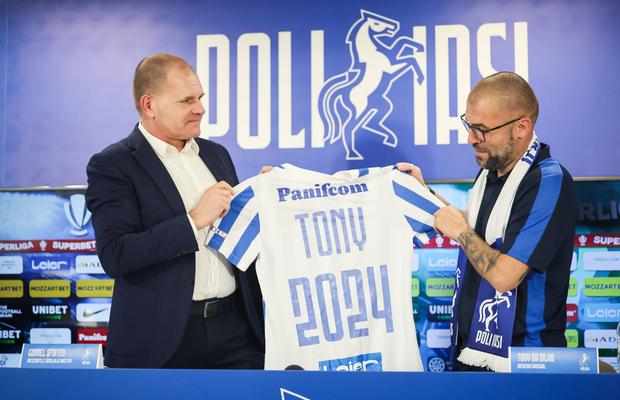 Tony, la instalarea la Iași: „Am pus Poli înainte de Dumnezeu și familie!”