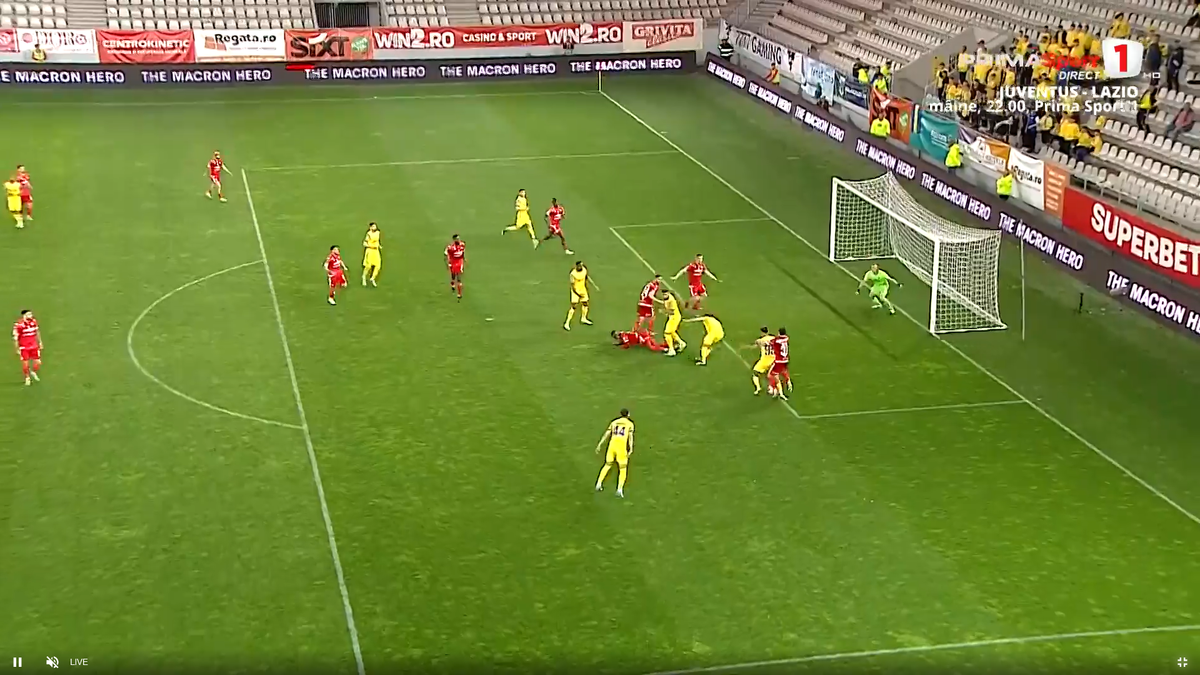 VAR-ul a cedat la faza decisivă din Dinamo - Petrolul! Dezvăluire incredibilă: de ce a durat 9 minute analiza