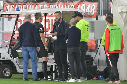 Horațiu Fenic, la monitorul VAR/ FOTO: Cristi Preda (GSP)