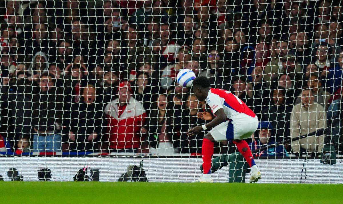 Arsenal - Fulham, runda 30 din Premier League, 1 aprilie // foto: Imago Images