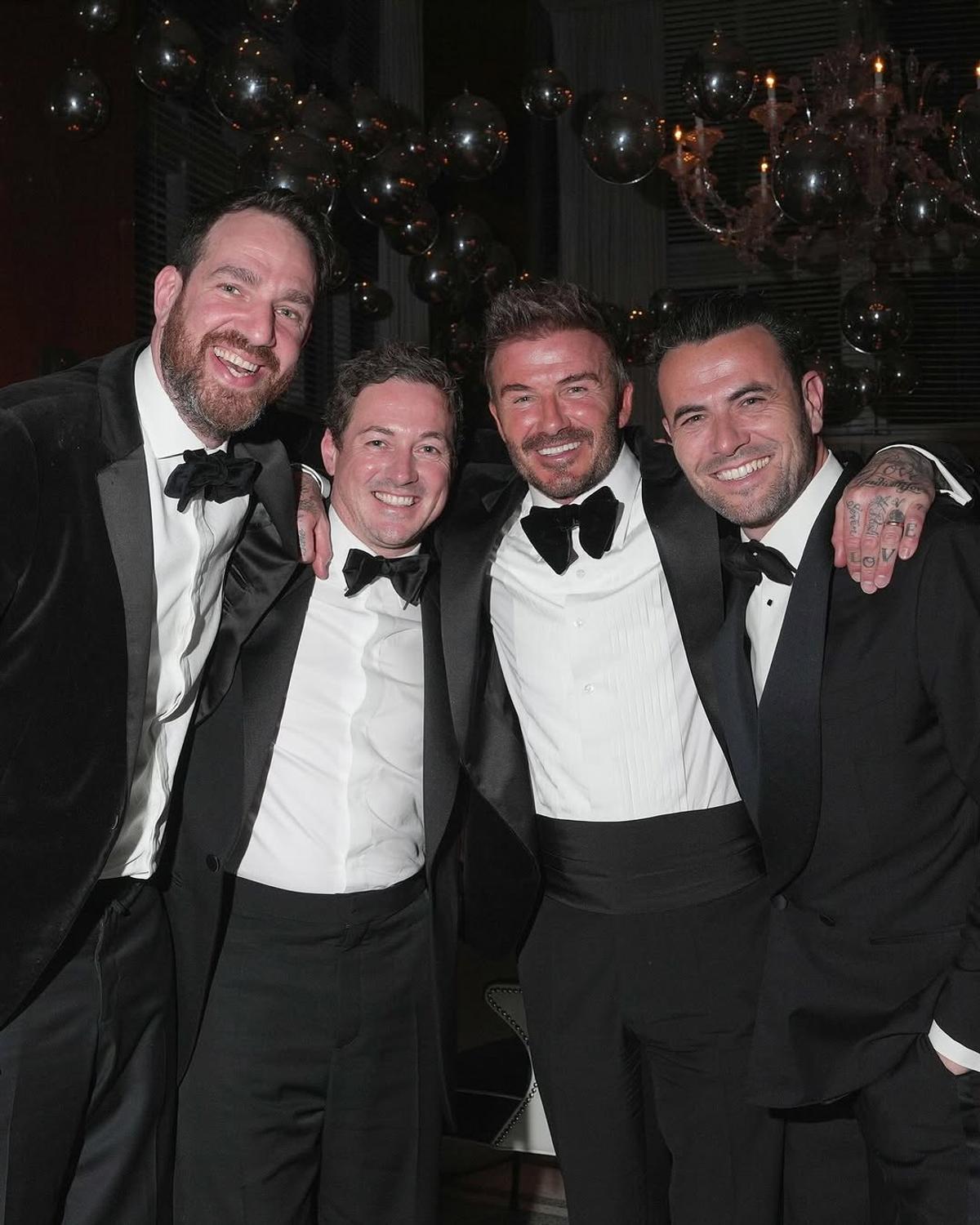 Singura româncă prezentă la petrecerea de 50 de ani a lui David Beckham + Cum și-a făcut apariția Leo Messi