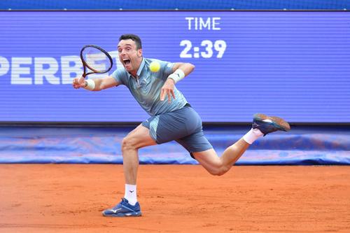 Roberto Bautista Agut la Țiriac Open, turul 1 Foto: Cristi Preda