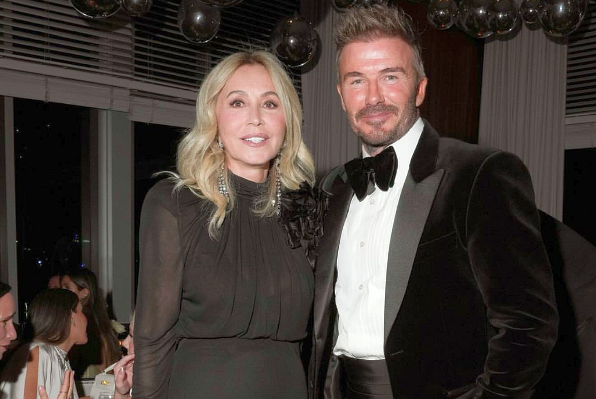 Singura româncă prezentă la petrecerea de 50 de ani a lui David Beckham + Cum și-a făcut apariția Leo Messi