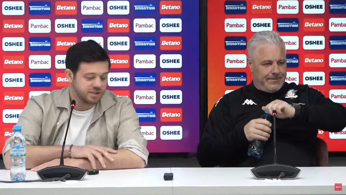 „Regie” în conferință » Șumudică și Angelescu au apărut și au făcut anunțul împreună: „Vrem să punem punct”