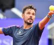 Stan Wawrinka în turul 1 la Țiriac Open Foto: Cristi Preda