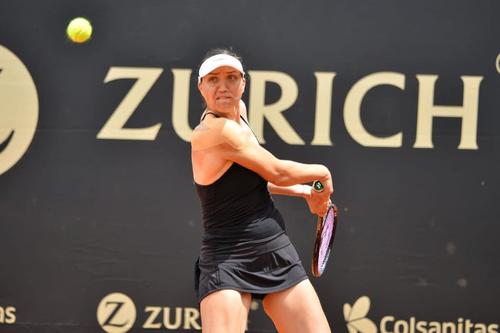 Patricia Țig în acțiune la Bogota Foto: X Copa Colsanitas