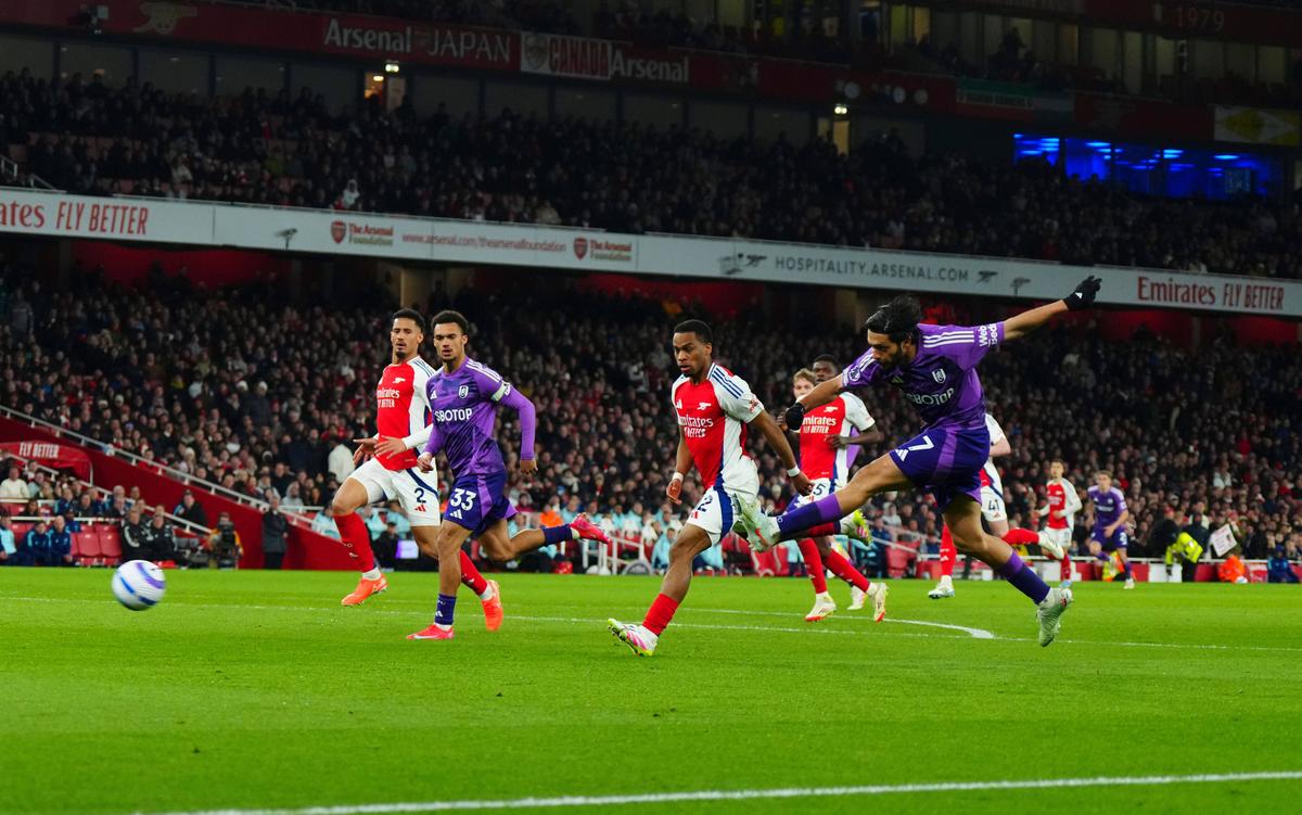 Arsenal - Fulham, runda 30 din Premier League, 1 aprilie // foto: Imago Images