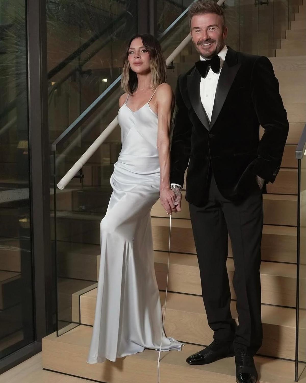 Singura româncă prezentă la petrecerea de 50 de ani a lui David Beckham + Cum și-a făcut apariția Leo Messi