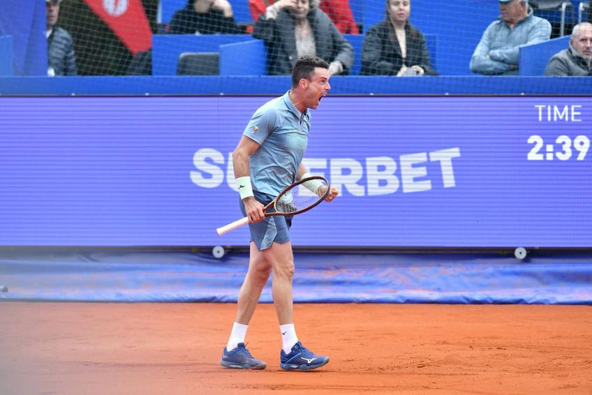 Roberto Bautista Agut la Țiriac Open, turul 1 Foto: Cristi Preda