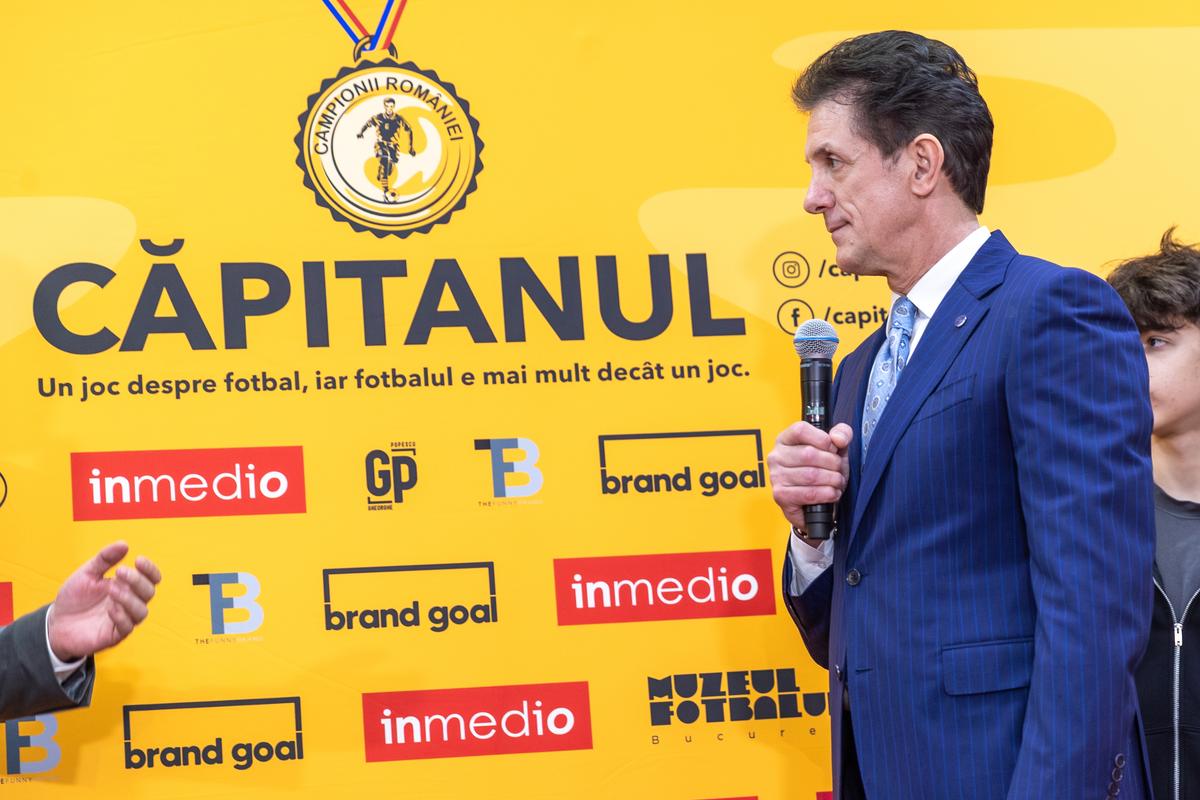 Muzeul Fotbalului - lansare joc „Căpitanul” - Gică Popescu