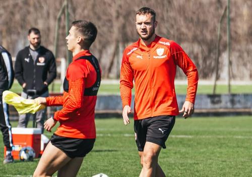 George Pușcaș a semnat cu Dinamo la finalul lunii februarie
Foto Facebook Dinamo