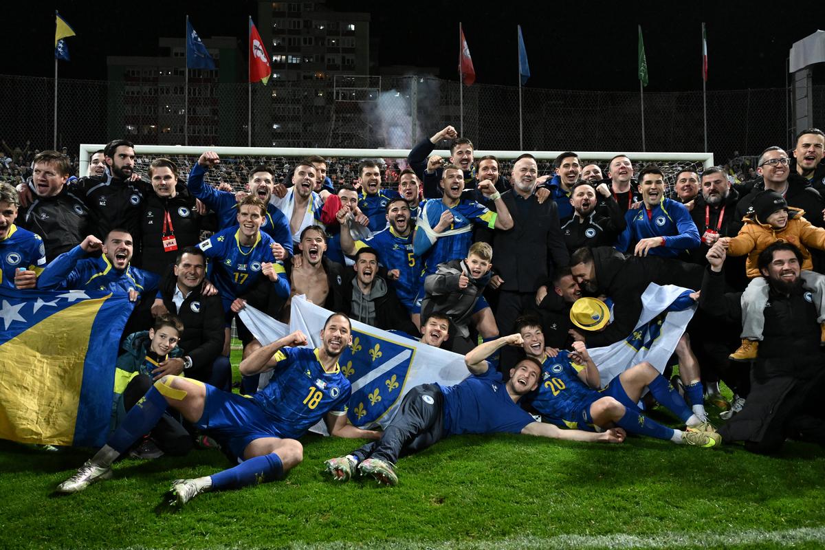 Bosnia - Italia, baraj pentru Campionatul Mondial // foto: Imago