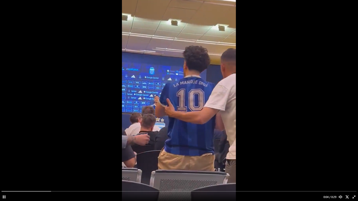 Scene curioase în conferința de presă a lui Lionel Scaloni, selecționerul Argentinei