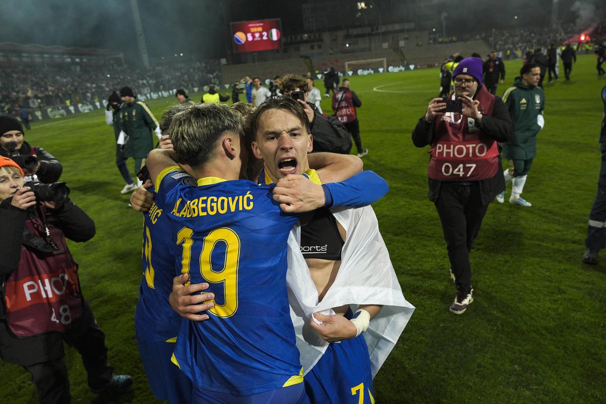 Bosnia - Italia, baraj pentru Campionatul Mondial // foto: Imago