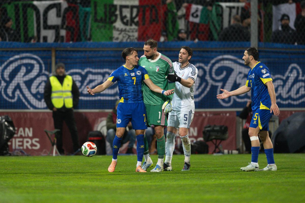 Bosnia - Italia, baraj pentru Campionatul Mondial // foto: Imago