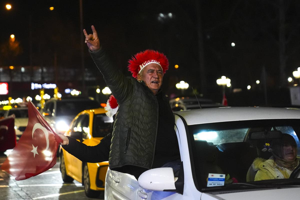 Cum au sărbătorit turcii calificarea la Cupa Mondială