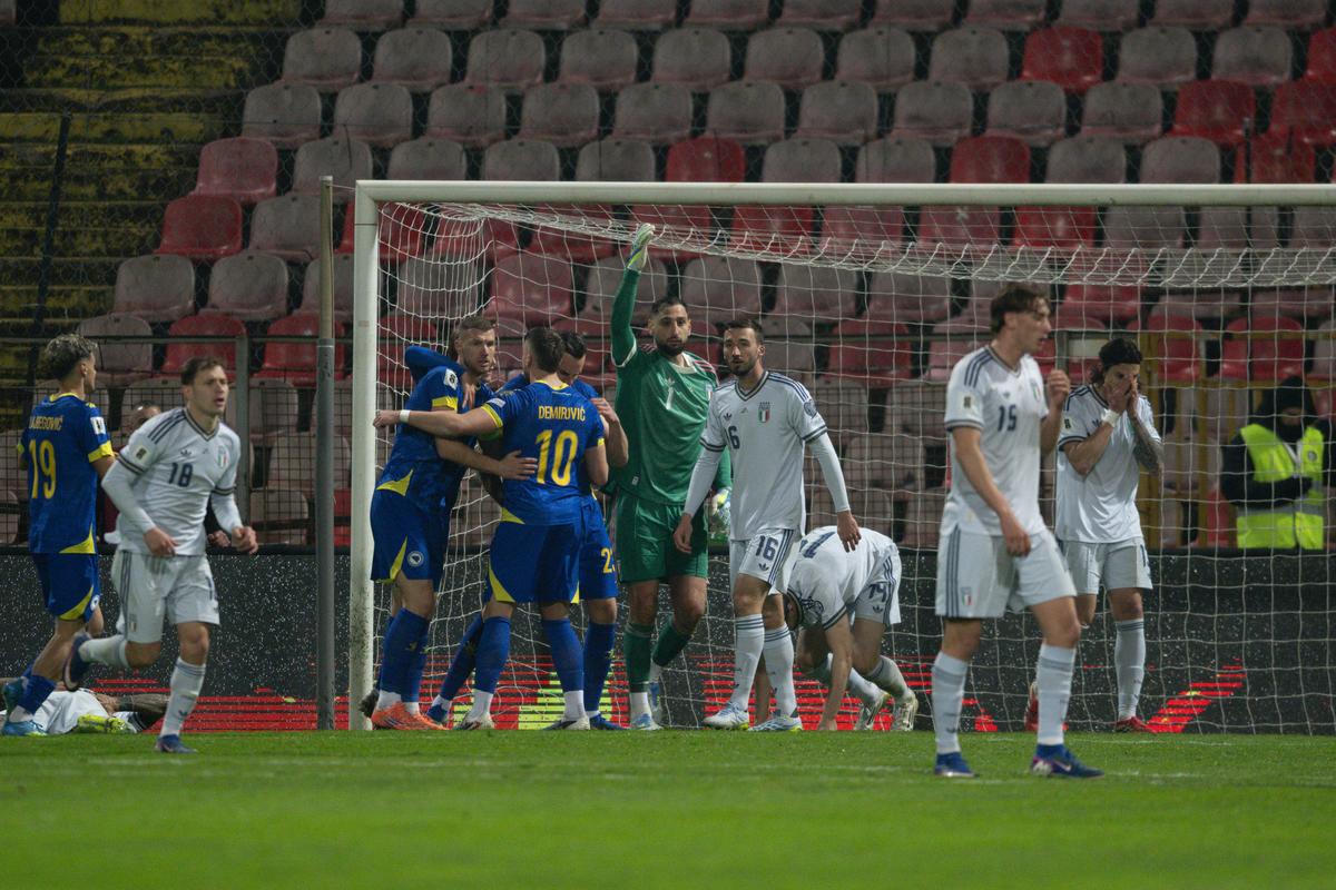 Bosnia - Italia, baraj pentru Campionatul Mondial // foto: Imago