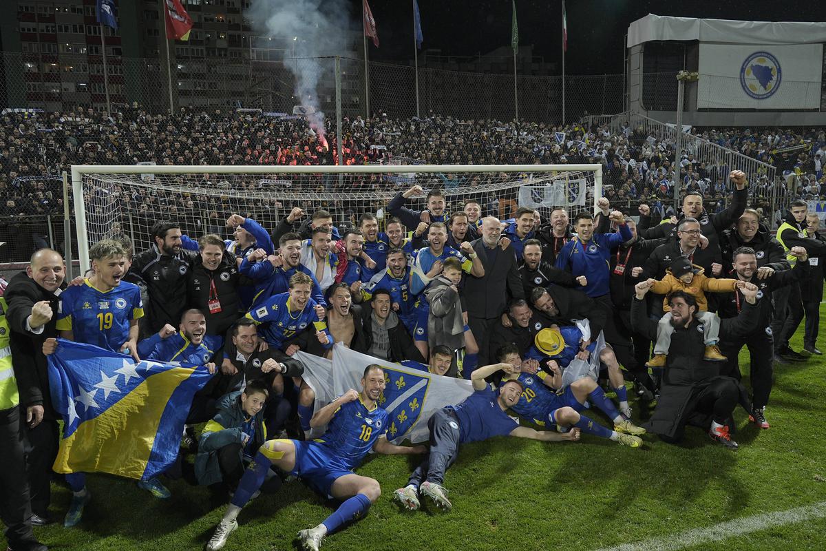 Bosnia - Italia, baraj pentru Campionatul Mondial // foto: Imago