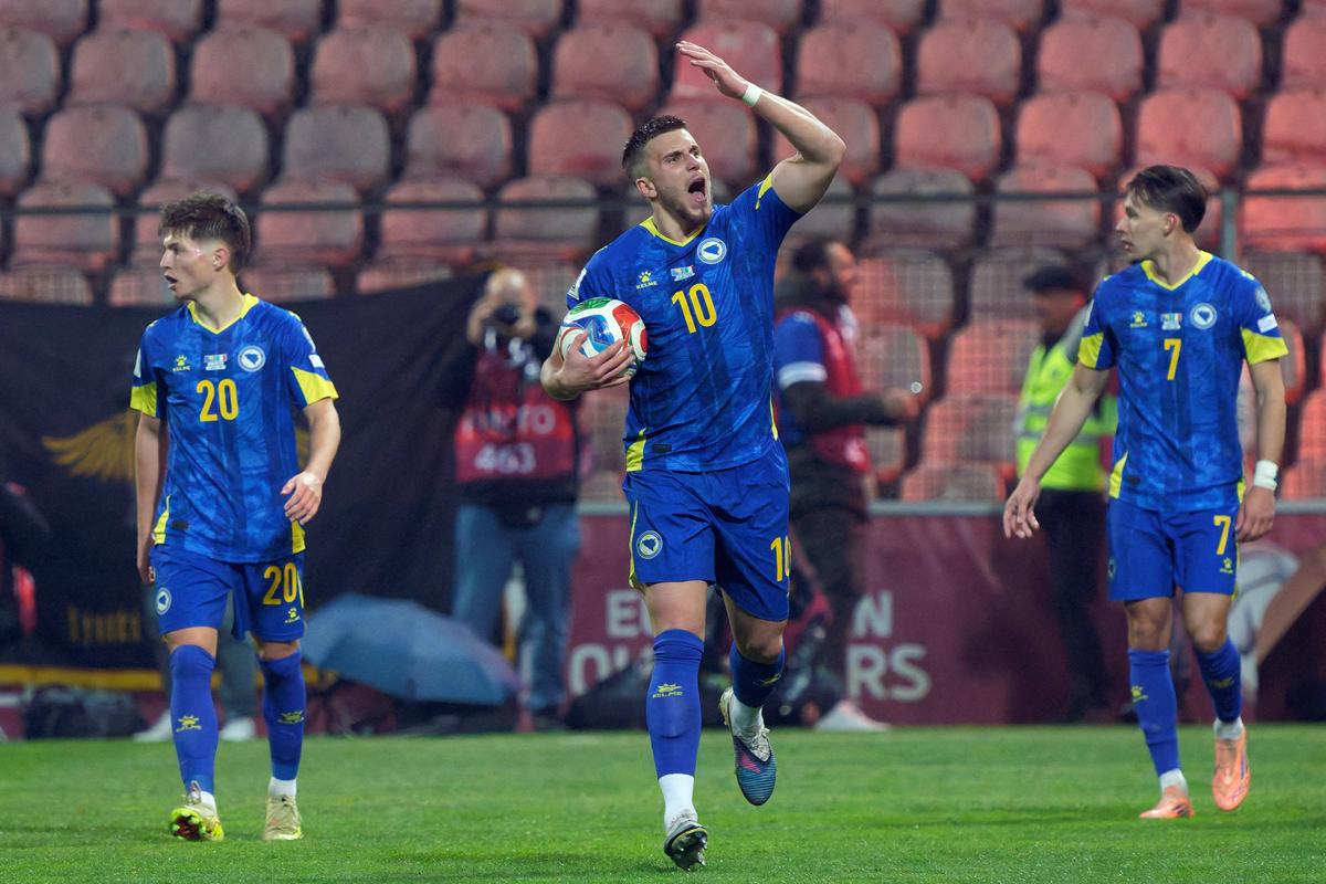Bosnia - Italia, baraj pentru Campionatul Mondial // foto: Imago