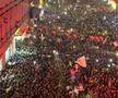 100.000 de oameni în stradă la Sarajevo! Imagini senzaționale, după calificarea la Campionatul Mondial