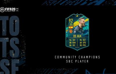 Cadou de 1 mai de la EA Sports: un card spectaculos cu David de Gea!