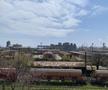 Fostul stadion „8 mai” - Depozit de cherestea în 2021 FOTO Răzvan Butcaru