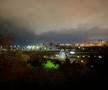 Vedere nocturnă fostul stadion „8 mai” - Depozit de cherestea în 2021 FOTO Răzvan Butcaru