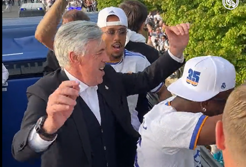 Carlo Ancelotti/ foto: Captură Twitter Real Madrid